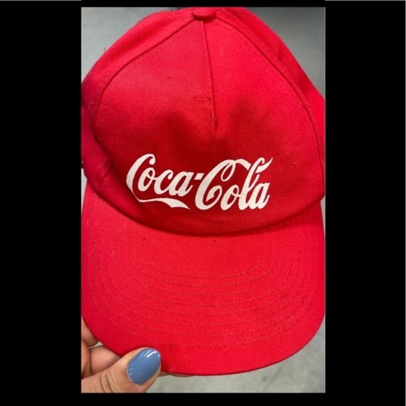 Vintage Coke Coca-Cola red Retro Hat - Picture 3 of 3